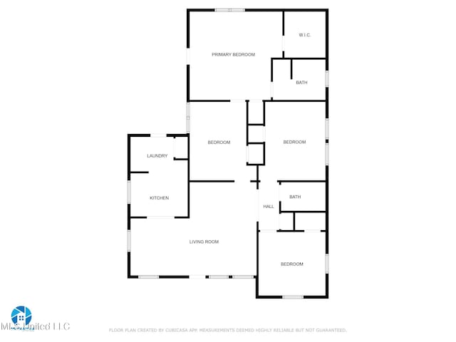 1018 27th St, Gulfport, MS 39501 - property floor plan