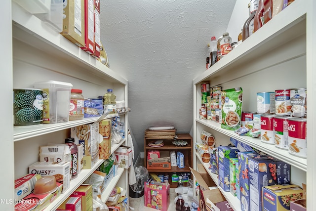view of pantry