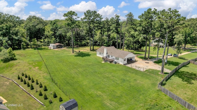 8279 Dunn Ln, Olive Branch, MS 38654 - aerial view of a tree filled landscape