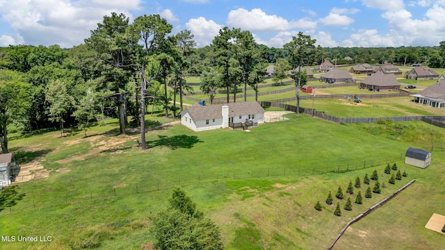 8279 Dunn Ln, Olive Branch, MS 38654 - view from above of property