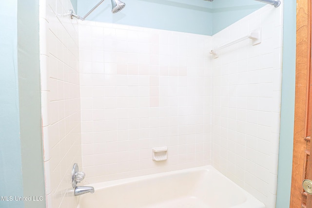 full bathroom with shower / bathtub combination