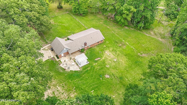 view of subject property