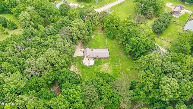 aerial view of property and surrounding area