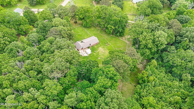 aerial overview of property's location