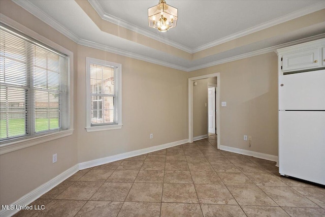 104 Willington Way, Madison, MS 39110 - spare room with a chandelier and crown molding