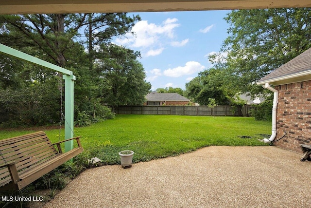 104 Willington Way, Madison, MS 39110 - fenced backyard featuring a patio
