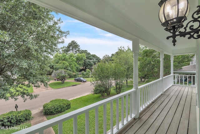 112 Rolling Meadows Dr, Jackson, MS 39211 - porch featuring a lawn