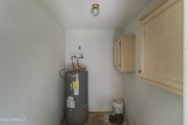 20 Oakmont Pl, Long Beach, MS 39560 - utility room with electric water heater