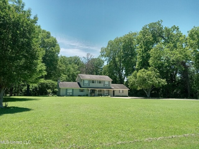 114 S 49th Hwy, Indianola, MS 38751 - view of front of home with a front yard