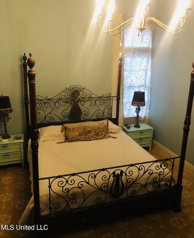 500 Franklin St, Natchez, MS 39120 - bedroom with baseboards