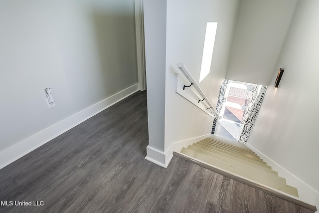 125 Miramar Ave, Biloxi, MS 39530 - stairs featuring hardwood / wood-style flooring