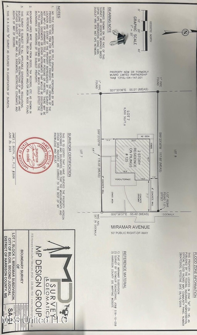 125 Miramar Ave, Biloxi, MS 39530 - floor plan