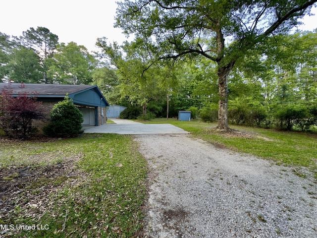 3427 Jr Davis Rd, Moss Point, MS 39562 - exterior space featuring gravel driveway