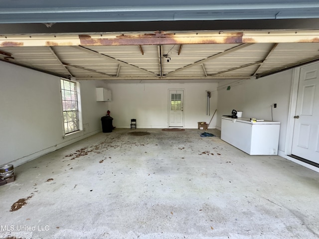 3427 Jr Davis Rd, Moss Point, MS 39562 - garage with fridge