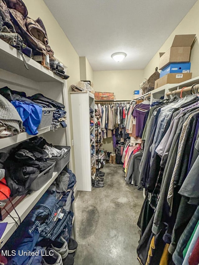 view of spacious closet