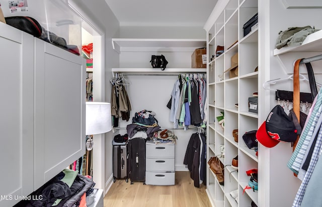 107 Chadwyck Ct, Madison, MS 39110 - walk in closet featuring wood finished floors