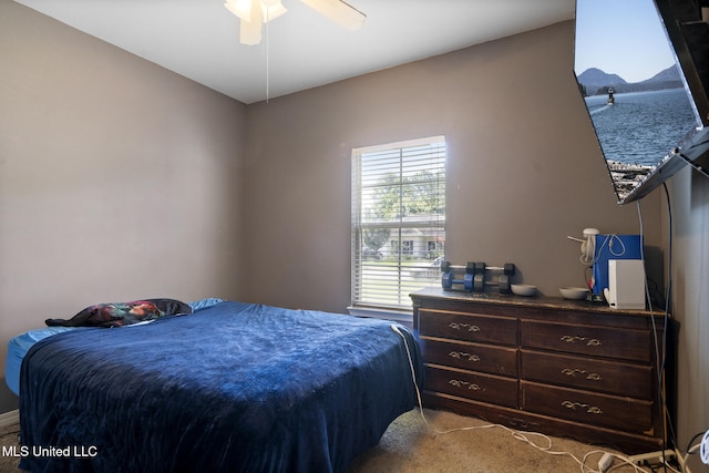 18496 Devin Ct, Gulfport, MS 39503 - bedroom featuring light carpet and ceiling fan