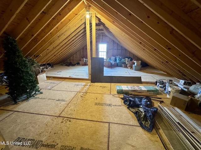 590 Eubanks Rd, Alligator, MS 38720 - view of unfinished attic