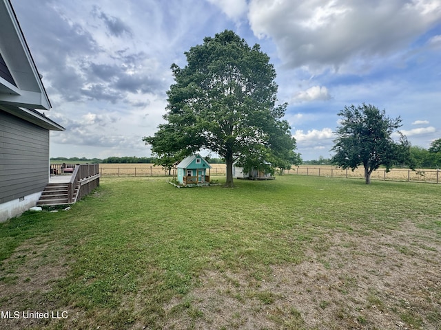 590 Eubanks Rd, Alligator, MS 38720 - view of yard featuring a rural view