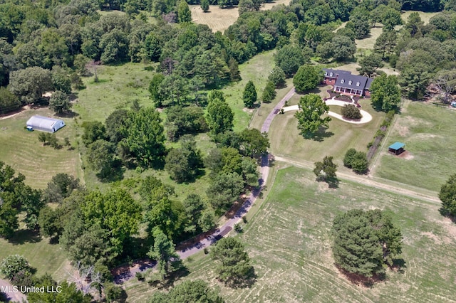 1594 Victoria Rd, Byhalia, MS 38611 - aerial overview of property's location featuring rural landscape