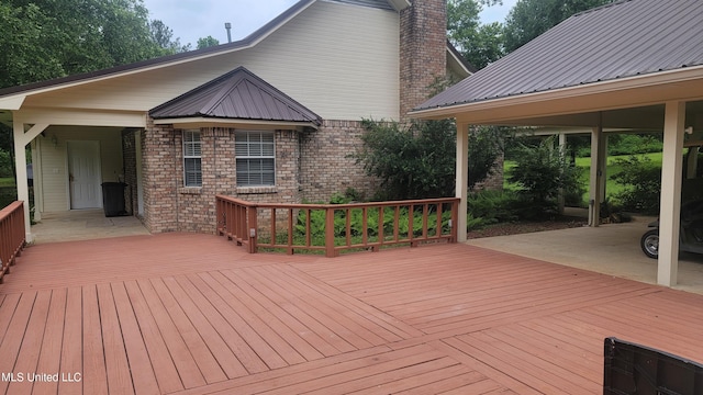 2257 Boyd Rd, Utica, MS 39175 - view of deck