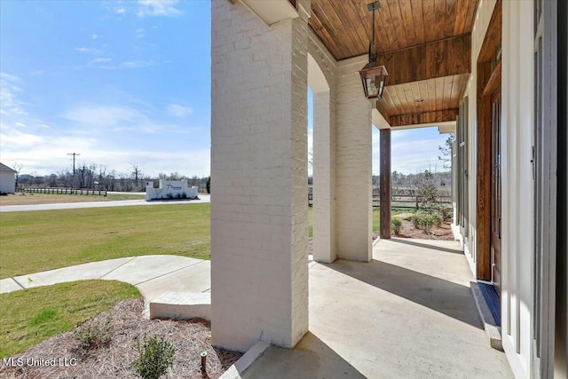 view of patio