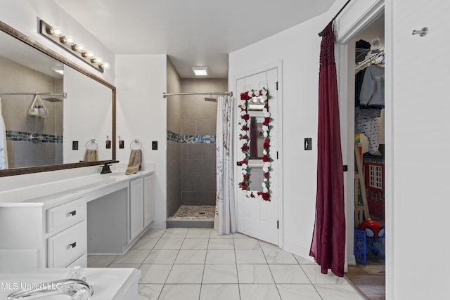 11222 Cypress Bayou Dr, Gulfport, MS 39503 - bathroom with a stall shower and vanity