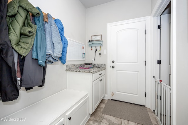 view of mudroom