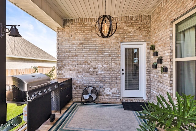 18109 Evergreen Dr, Gulfport, MS 39503 - view of exterior entry featuring brick siding