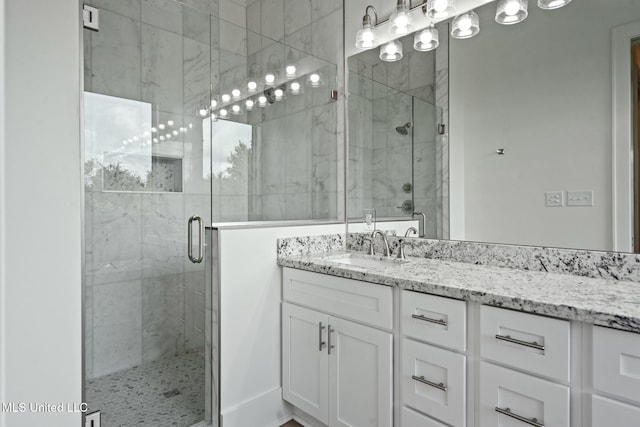211 Chartres St, Bay Saint Louis, MS 39520 - full bathroom with vanity and a stall shower