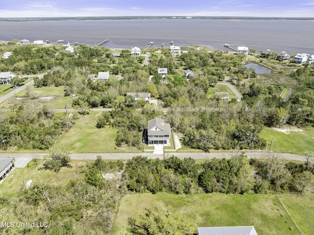 211 Chartres St, Bay Saint Louis, MS 39520 - bird's eye view of a large body of water