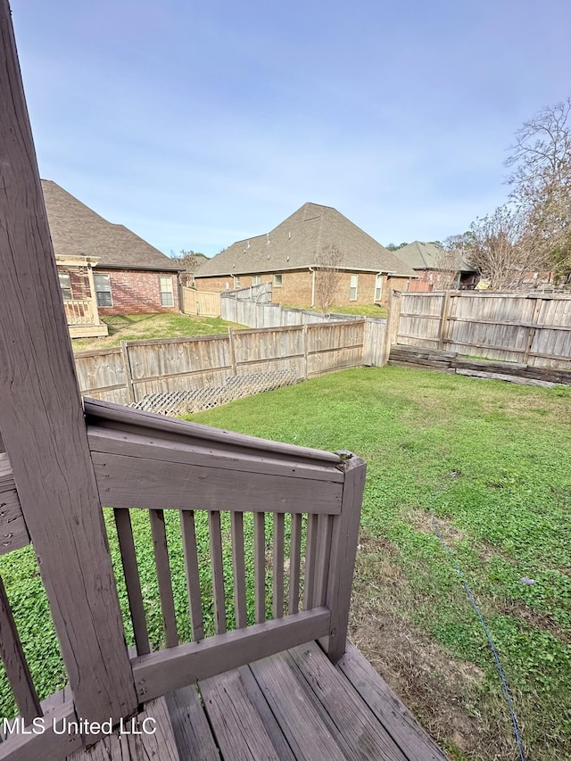 715 Tortoise Rdg, Brandon, MS 39047 - fenced backyard with a residential view