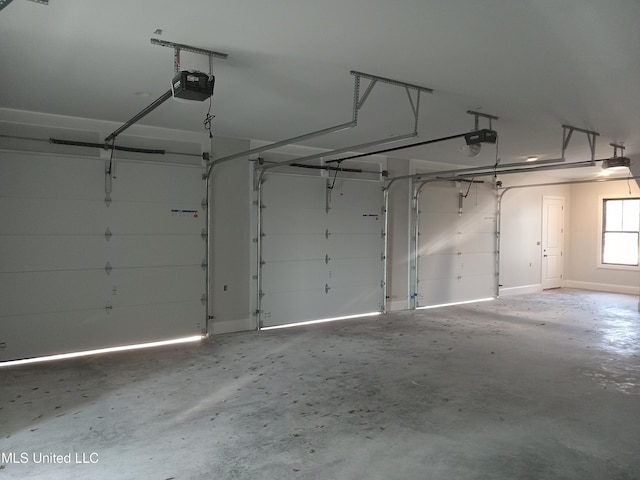 1400 Bayou Dr, Indianola, MS 38751 - garage with a garage door opener