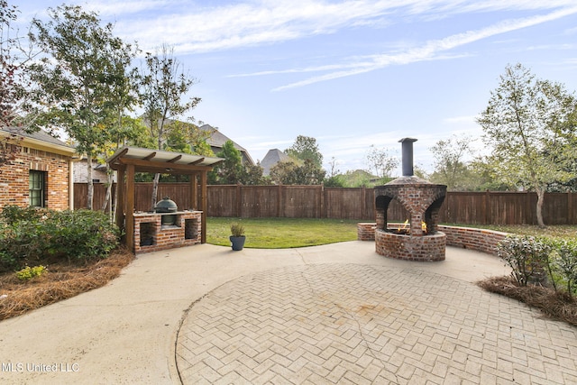 view of patio