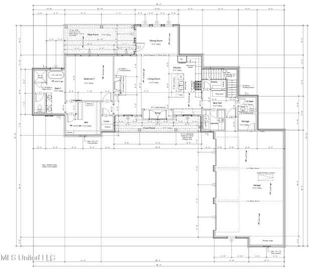 101 Harbour Lndg, Madison, MS 39110 - home floor plan