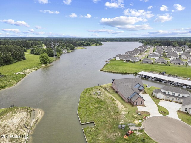101 Harbour Lndg, Madison, MS 39110 - aerial perspective of suburban area with a large body of water