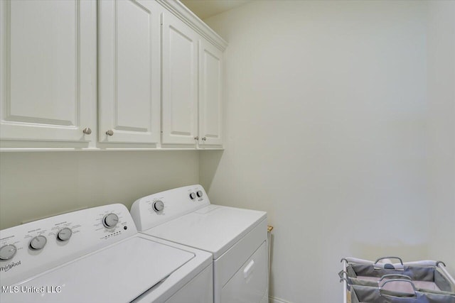 200 Falls Xing, Madison, MS 39110 - washroom with separate washer and dryer and cabinet space