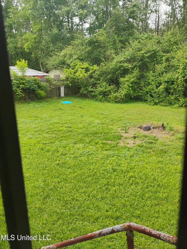 view of yard