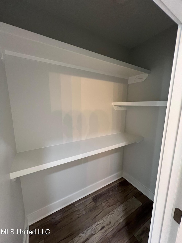 view of closet