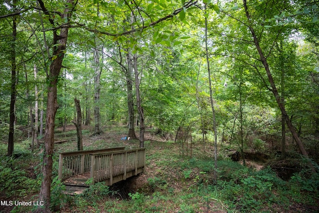 110 Quail Hollow Pl, Brandon, MS 39047 - view of yard with a view of trees