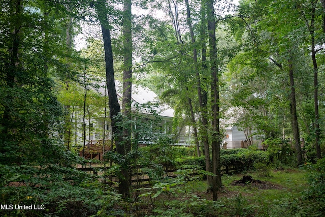 110 Quail Hollow Pl, Brandon, MS 39047 - view of wooded area
