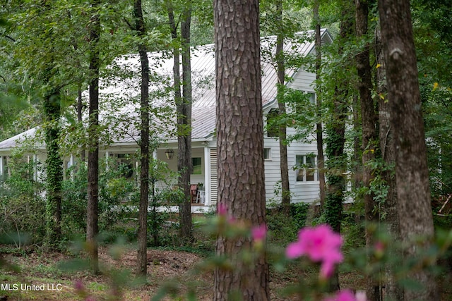 110 Quail Hollow Pl, Brandon, MS 39047 - view of front of property featuring metal roof