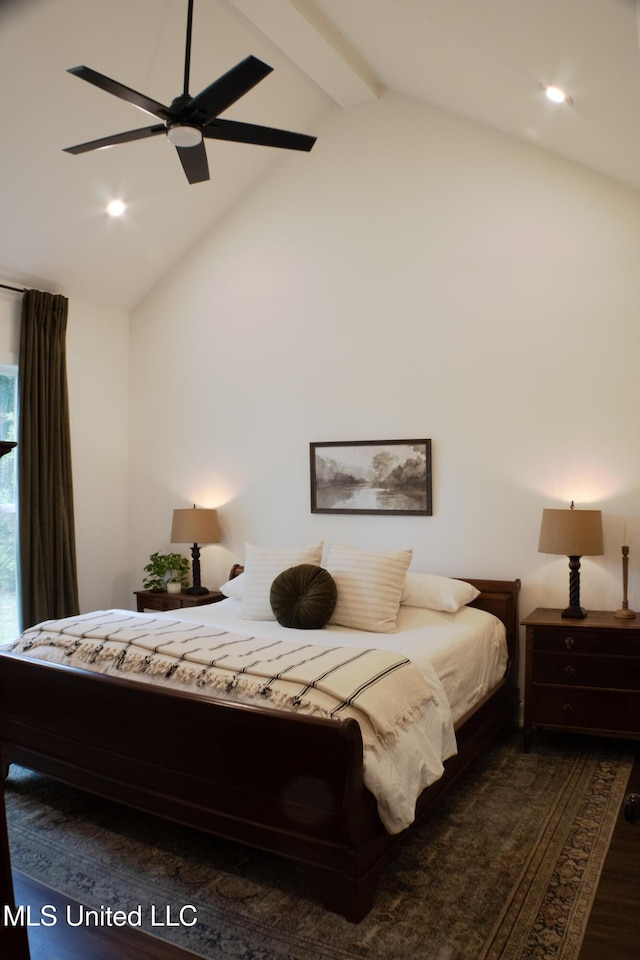 691 Apona St, Diamondhead, MS 39525 - bedroom featuring wood finished floors and a ceiling fan
