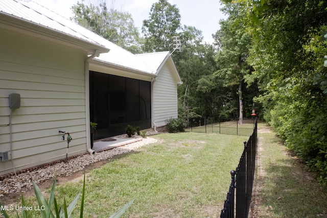 691 Apona St, Diamondhead, MS 39525 - view of yard