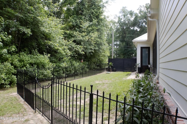 691 Apona St, Diamondhead, MS 39525 - view of yard