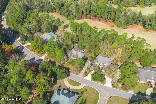 54 Saint Annes Dr, Hattiesburg, MS 39401 - aerial view of property's location featuring nearby suburban area