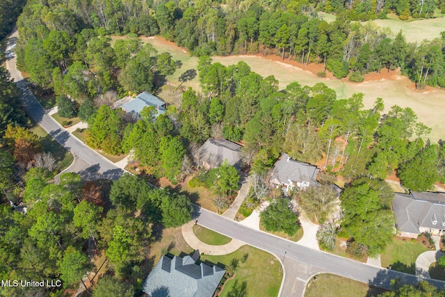 54 Saint Annes Dr, Hattiesburg, MS 39401 - aerial overview of property's location featuring nearby suburban area