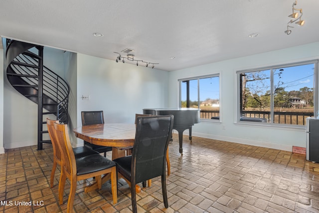 view of dining space