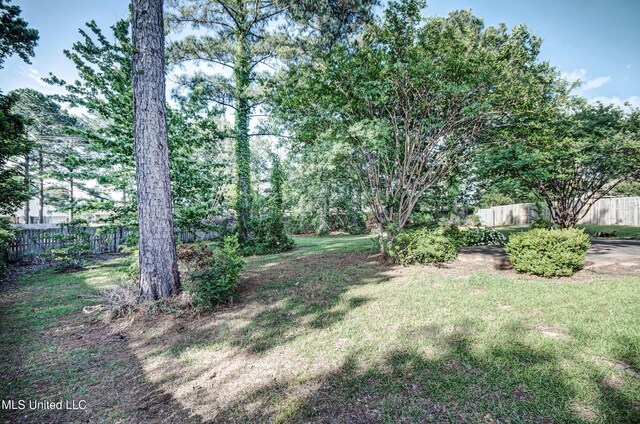 508 Jasmine Ct, Brandon, MS 39047 - view of yard with fence