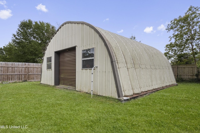 12509 Ponce De Leon Dr, Ocean Springs, MS 39564 - view of outbuilding with an outbuilding and fence